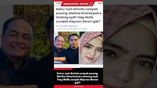 Kabur saat diminta sumpah pocong, Marlina Octoria justru tantang ayah Taqy Malik sumpah Alquran