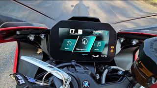 2024 BMW S1000RR Short Review Menus and Navigation