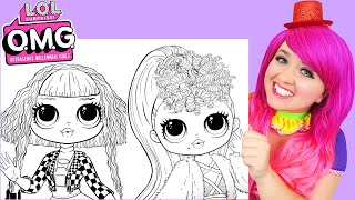 Coloring LOL Surprise O.M.G. Dolls!