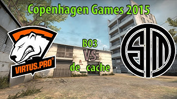 Virtus.pro vs TSM (BO3) 3# de_cache (ENG) Copenhagen Games 2015 (04.04.2015)
