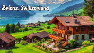 Brienz, Switzerland walking tour 4K - The most beautiful Swiss villages - Charming village