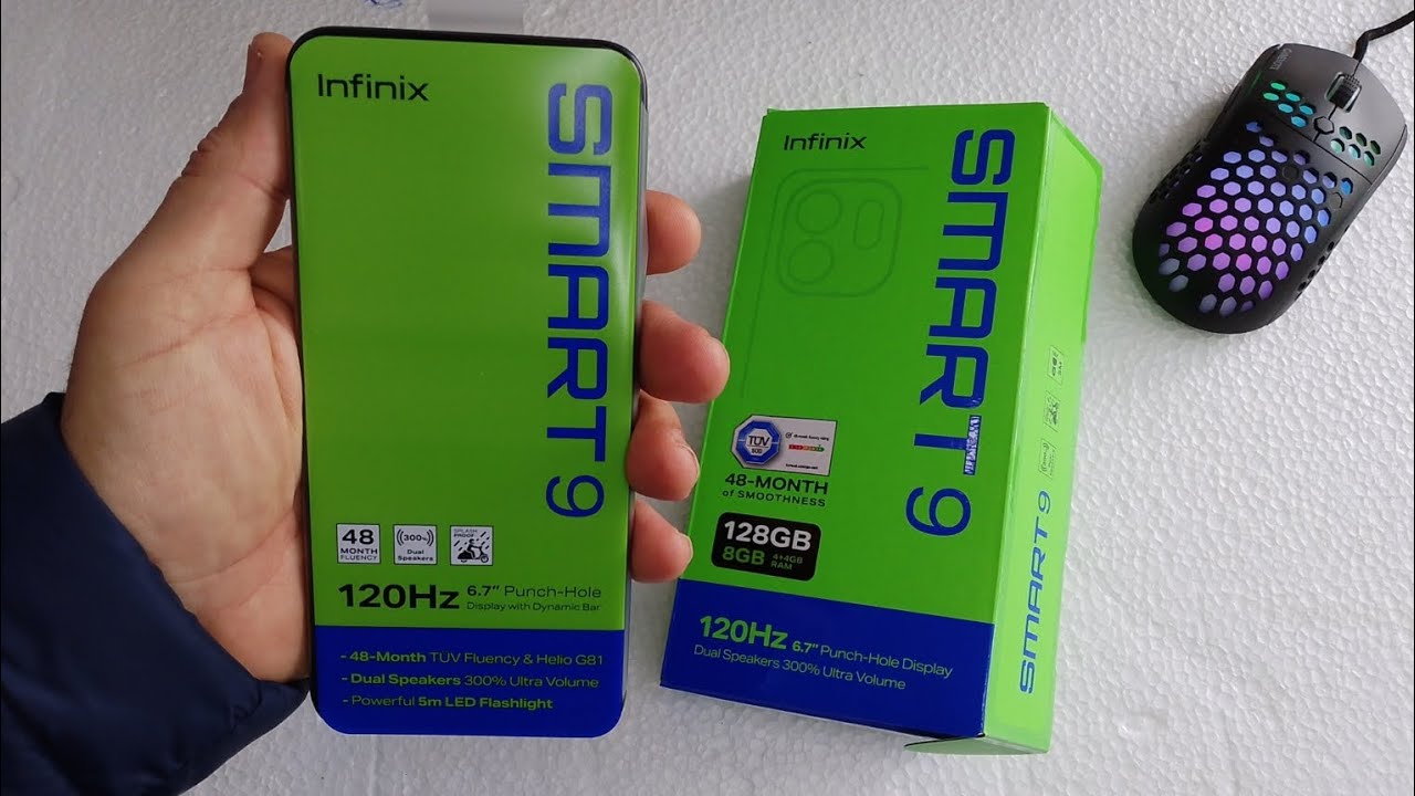Unboxing infinix smart 9, review, test camera, price, fiche technique ...
