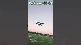 LET'S GO Parkzone SE-5A flying in slow-motion💪🏾🛫#rawfootage#SE-5A#rcplanes#rcaddict#Parkzone#rclife