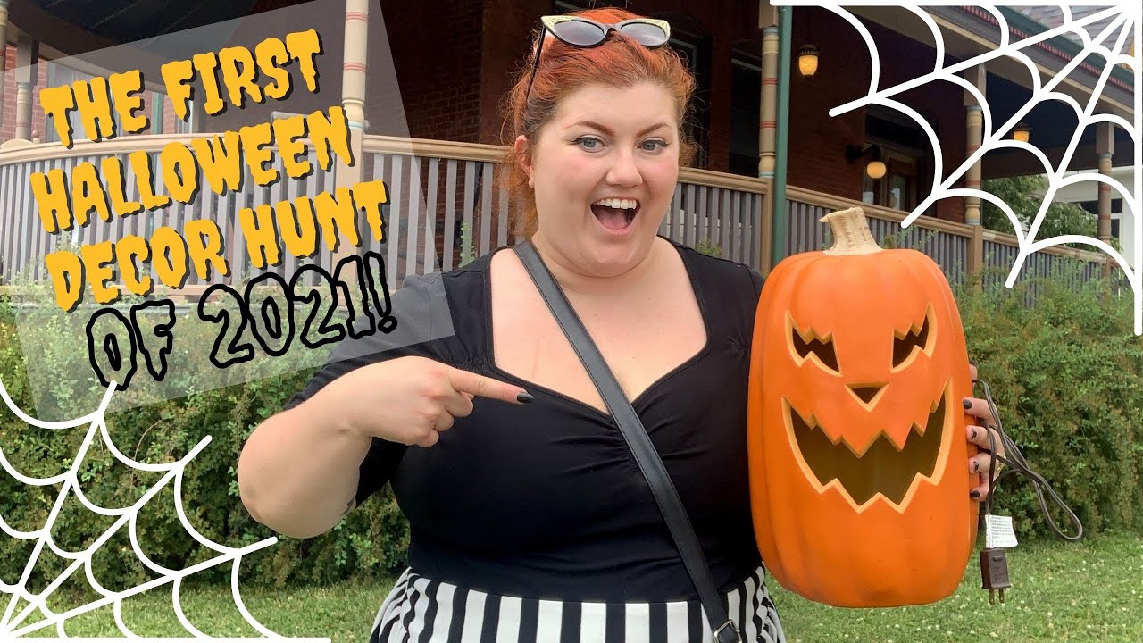 The First Hunt of 2021! AT HOME HALLOWEEN, OLD TIME POTTERY, & DECOR