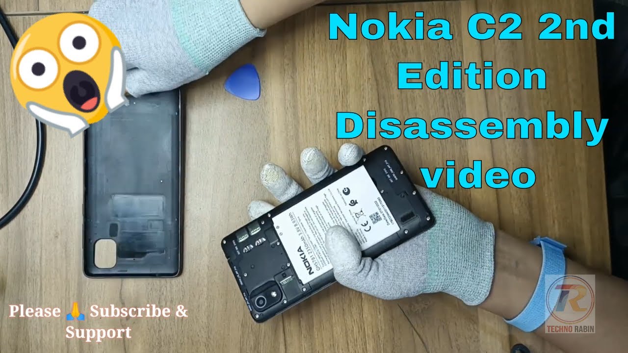 Nokia C2 2nd Edition Disassembly video - YouTube