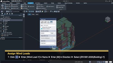 [midas nGen Tutorial] Irregular Reinforced Concrete Building_Load & B.C 02. Wind Loads