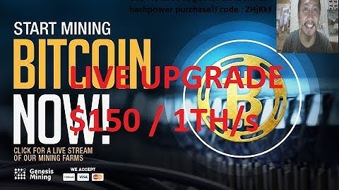 Genesis Mining Update and Upgrade hashpower 1 TH/S LIVE Worth $150