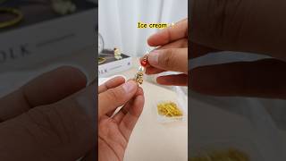 🍦 ice cream sweet earrings DIY 🧊 Wholesale beads and charms available #nihaojewelry  #diy