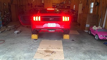 2015 Mustang GT 5.0 open headers.