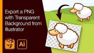 Export a PNG with Transparent Background from Illustrator
