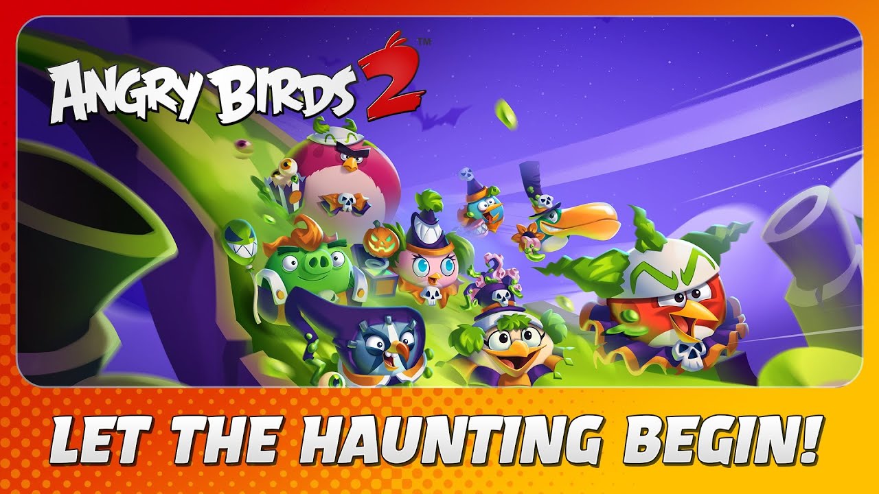 Angry Birds 2: Get spooked with the Creepy Clown Hat Set