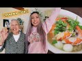 Grandma cooks Vietnamese Noodles (Hủ tiếu Nam Vang)