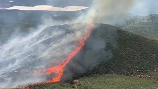Declarado un incendio forestal en Almería