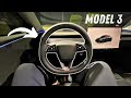 2024 Tesla Model 3 Full Self Drive | Quiet Night Time POV Drive