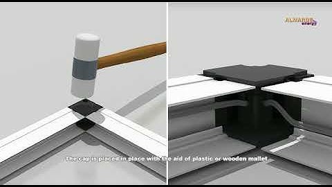 Pleated Insect Screen Frame Making
