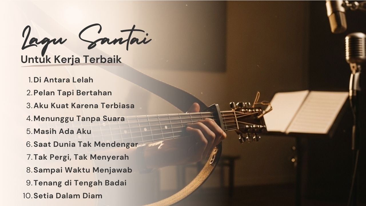🎶 FULL ALBUM MUSIK KERJA TENANG | ROCK MELLOW BUAT PRODUKTIF