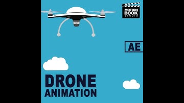 Drone Animation / Motion graphics / Animation / Motion book studio