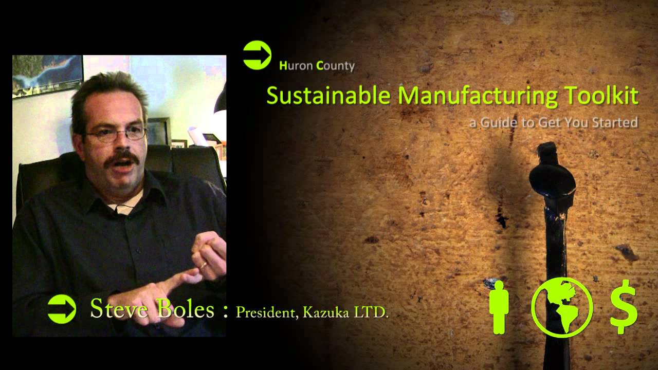 Sustainability Toolkit Huron Manufacturing Association