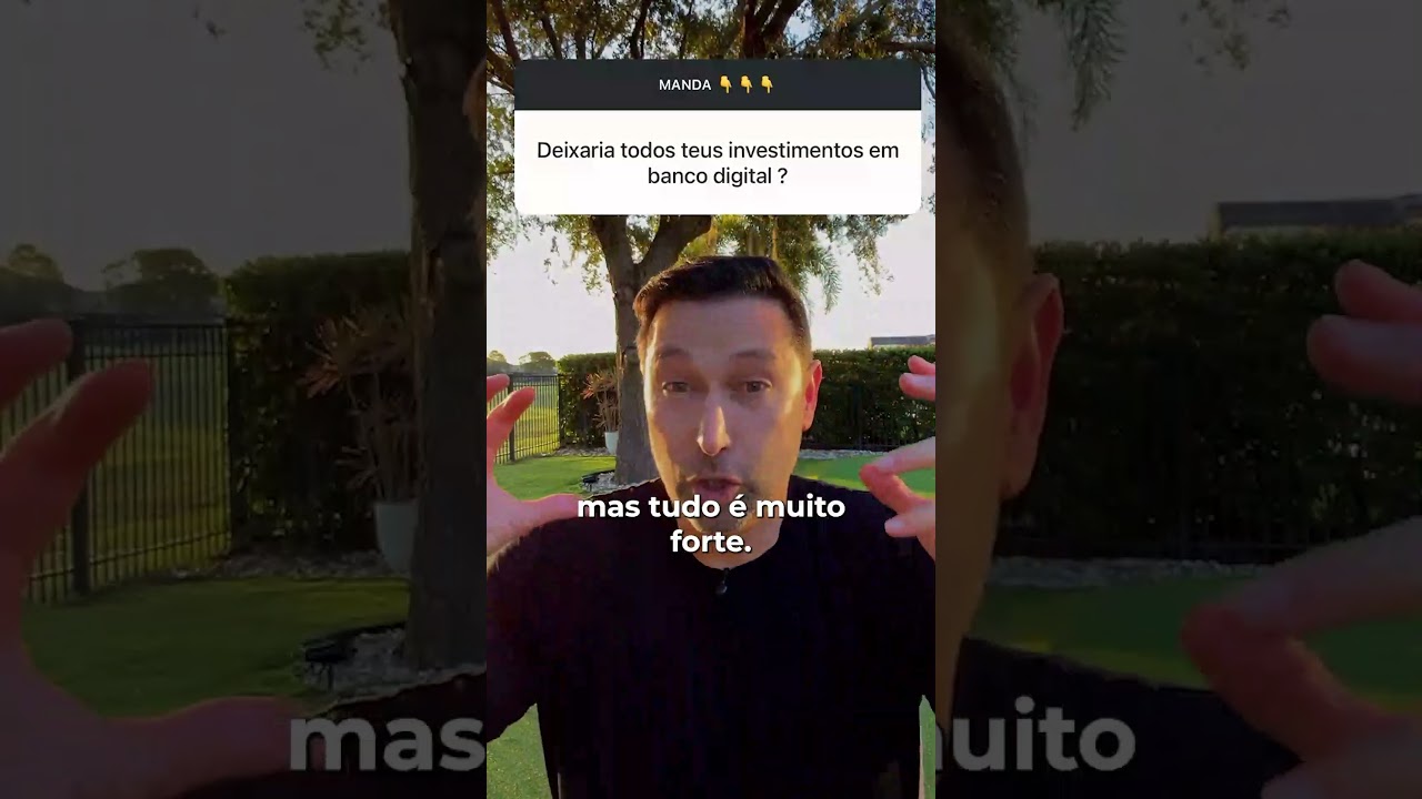 DEIXAR TODOS OS INVESTIMENTOS EM UM BANCO DIGITAL? | &Eacute; SEGURO MESMO? COMO PROTEGER O SEU DINHEIRO?
