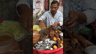 UNIQUE Style Chicken Chana Masala Chaat of Bangladesh 😋😱 #streetfood #shorts