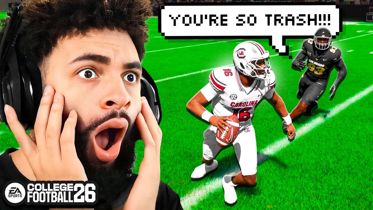 I Played the Most Disrespectful Kid in College Football 26...