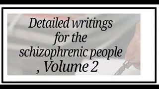 Mihai Catalin Tudose Detailed Writings For The Schizophrenic People, Volume 2