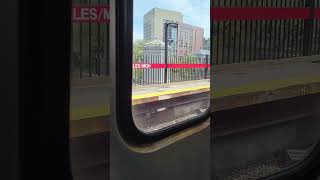 Mbta red line ride from central to downtown crossing 