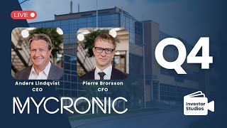 Mycronic Q4 - Presentation of Q4 2025, followed by Q&A