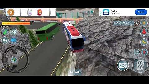Real Coach Bus Simulator 3D - Bus Offroad Games 2026 - Bus Game Video Andriod Gameplay