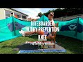 Kiteboarder injury prevention knee by infinity sport kitesurfer land training injury