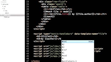 Building Ambitious Web Applications with Ember JS