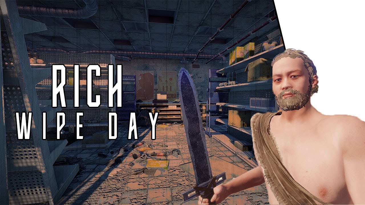 Quick RICH start on WIPE DAY | RUST SOLO