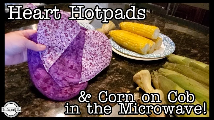 Heart Hotpad Tutorial - FREE PATTERN & Corn on Cob in Microwave