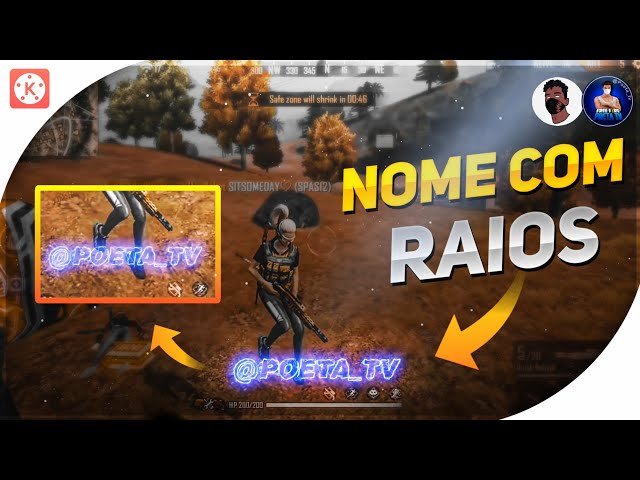 COMO FAZER NOME COM RAIOS FREE FIRE / EFEITO SABER EM TEXTO