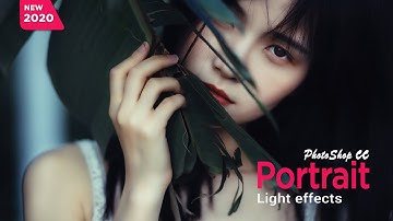 Camera Raw : Portrait Light Effects in Photoshop CC By Massive Editz