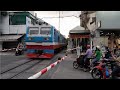 [TÀU HỎA TP.HCM] D19E-936 kéo tàu SPT1 qua chắn Lê Văn Sỹ ngày 8/3/2025