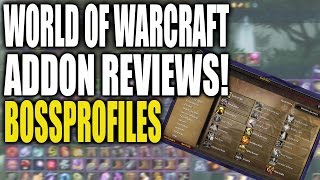 Bossprofiles (Talent Profiles) - WoW Addon Review