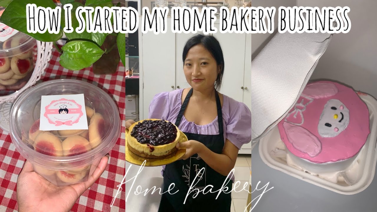 Видеоблог: Как я начала свой домашний бизнес по выпечке 🏠