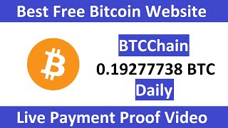 Best Free Bitcoin Mining Site 2022-Free Cloud Mining Site 2022-BTCChain.biz Live Payment Proof