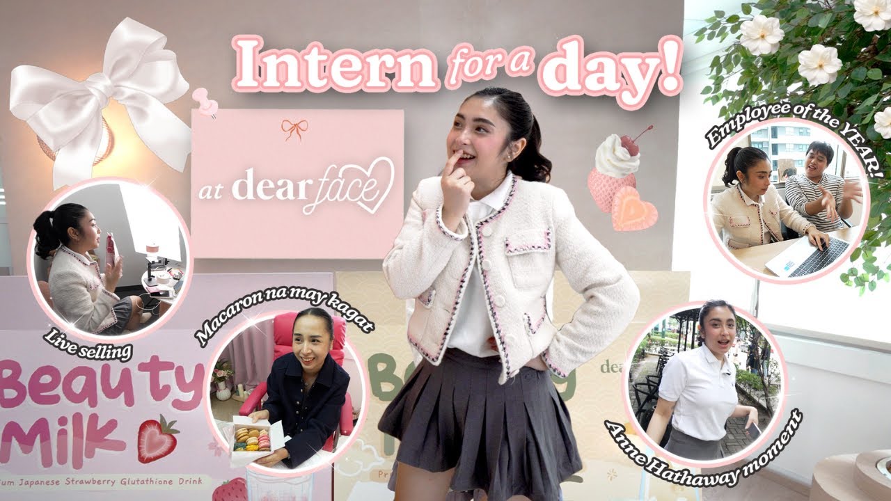 Intern for a Day (I resigned agad 😆) 🍓🥛 II Bea Borres