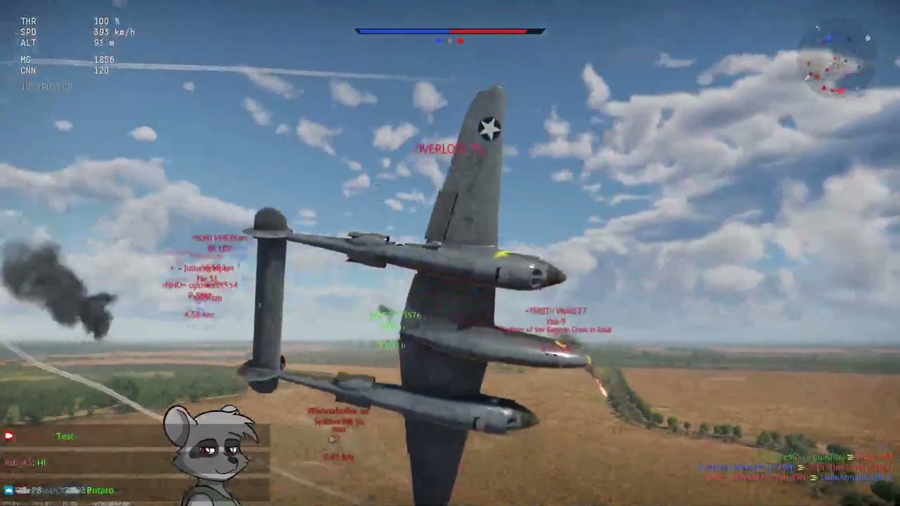 Raccoons Flying High! (War Thunder Longplay)