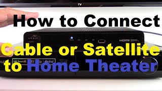 If you want to listen the audio from your tv satellite, cable or phone
company set top box through home theater dvd system then follow this
easy s...