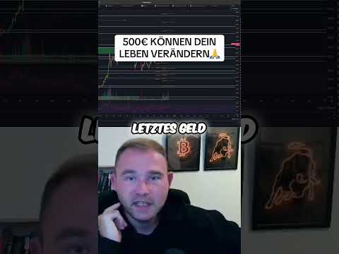 500€ KÖNNEN ALLES VERÄNDERN! #crypto #bitcoinkaufen #bitcoin #trading #meme #btc