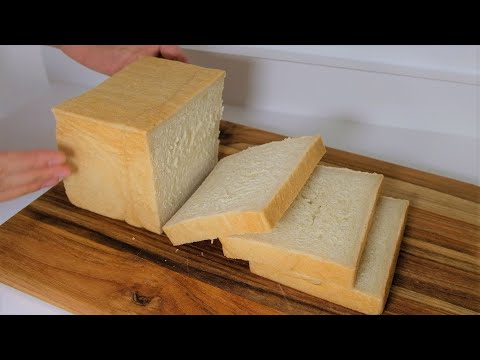 [No Knead Bread Recipe]Rich Japanese Sandwich Bread ~Shokupan[Gourmet Apron 416]