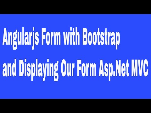 Angularjs Form with