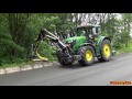 4K| John Deere 6175R With Slagkraft SH150 Brushcutter