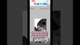 Commission!! But its free trial lol #art #thatonekidwhousesibispaint