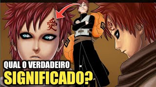 Sayuri Tattooist - Tattoo Geek Gaara Escrita em japonês Significa