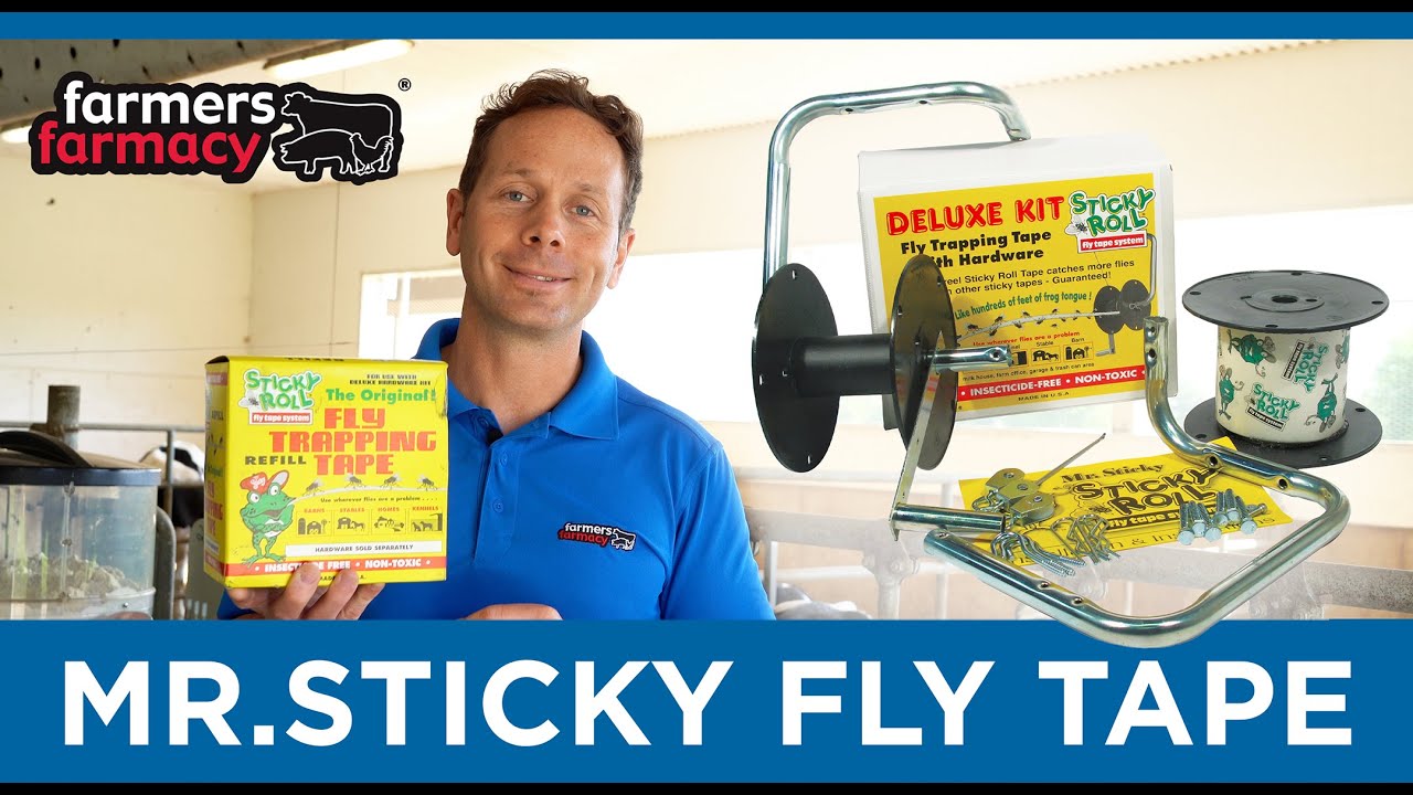 Sticky Roll Fly Tape 81' Minikit. Coburn