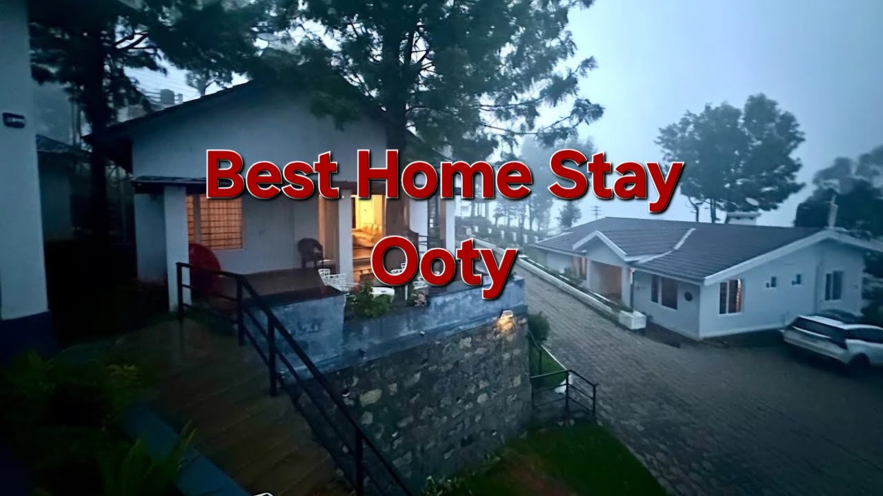 ‼️OOTY HOME STAY‼️SKY FALL VILLAS with beautiful view😍 